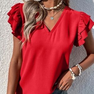 Red Blouse